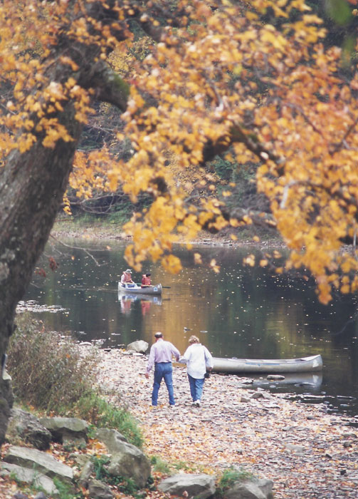 Clarion River in the Fall