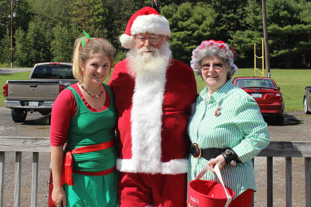 Santa & Guests - Holly Jolly Christmas