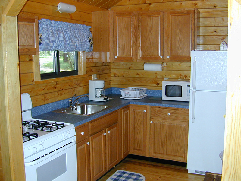 Kitchen In Cabin