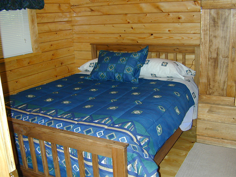 Master Bedroom In Cabin