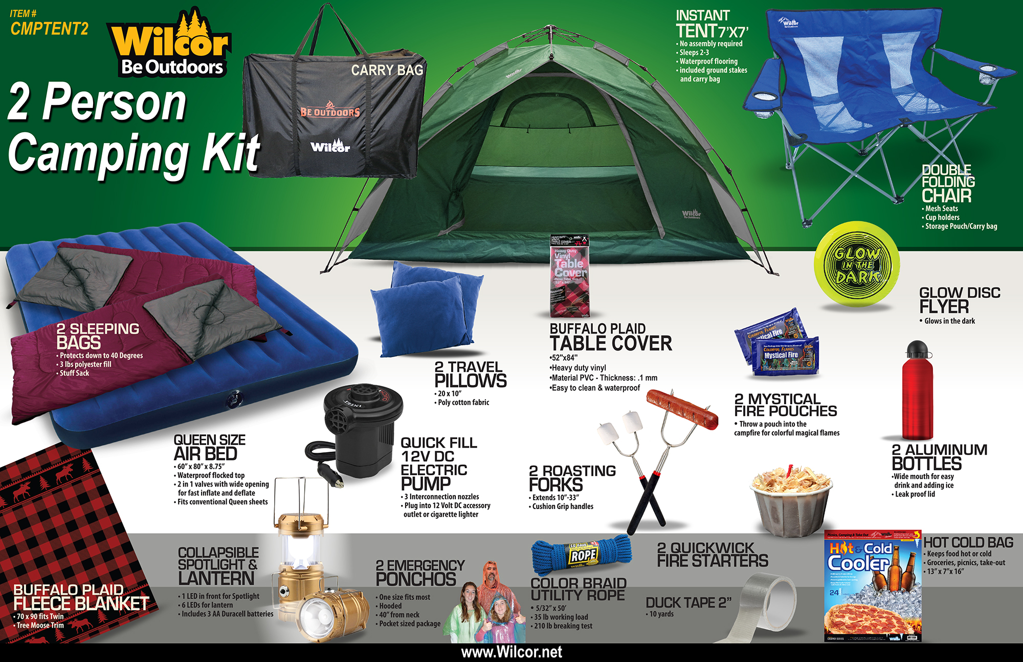 Wilcor Tent Package